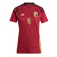 Camisa de time de futebol Bélgica Axel Witsel #6 Replicas 1º Equipamento Feminina Europeu 2024 Manga Curta